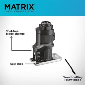 img 3 attached to 🔧 Enhanced Cordless Drill Attachment: BLACK+DECKER Matrix Jig Saw (BDCMTJS)