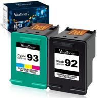 🖨️ valuetoner remanufactured ink cartridges for hp 92 &amp; 93 c9513fn c9362wn c9361wn - photosmart 7850 c3150 c3180, deskjet 5440 5420, psc 1510 2525 printer (1 black, 1 tri-color, 2 pack) logo