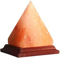 img 4 attached to 🏔️ Himalayan Pink Salt Lamp by ASLUX - 7-Growing Color Sea Salt Lamp, Pyramid Shape