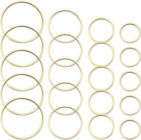 img 4 attached to 🔗 Versatile 70pcs Earrings Beading Hoop Kit - Perfect for DIY Jewelry Making
