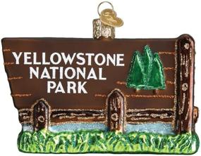 img 4 attached to 🏞️ Captivating Old World Christmas Ornaments: State Parks Glass Blown Ornaments for Christmas Tree, Celebrating Yellowstone National's Beauty