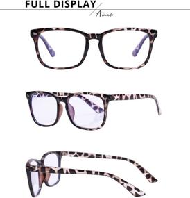 img 1 attached to Unisex Blocking Glasses Computer Eyestrain