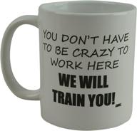 ☕️ rogue river funny coffee mug - professional training provided! novelty cup for employee, boss, coworker - great gift idea logo