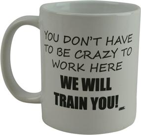 img 4 attached to ☕️ Rogue River Funny Coffee Mug - Professional Training Provided! Novelty Cup for Employee, Boss, Coworker - Great Gift Idea