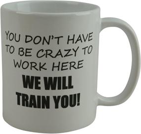 img 3 attached to ☕️ Rogue River Funny Coffee Mug - Professional Training Provided! Novelty Cup for Employee, Boss, Coworker - Great Gift Idea