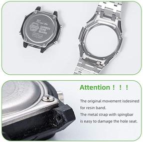 img 1 attached to 📲 Enhance Your G-Shock GA2100/GA2110 with High-Quality Replacement Accessories