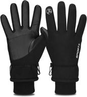 🧤 yobenki thermal winter gloves - windproof men's accessories logo