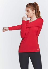 img 2 attached to 👚 ATHLIO Women's UPF 50+ Long Sleeve Workout Shirt: UV Sun Protection, 2 or 3 Pack, Dry Fit Athletic Tops