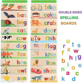 img 2 attached to AFOUNDA Alphabet Learning Educational Double Sided