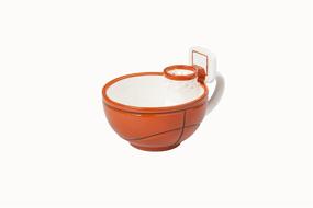 img 1 attached to 🏀 MAX'IS Creations 16 oz Basketball Mug/Cup/Bowl with Built-in Hoop