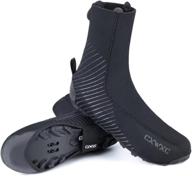 🚲 lovtravel thick warm winter cycling overshoes: neoprene waterproof windproof shoe covers for men and women - ideal for mtb, road biking, and more! logo