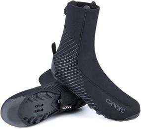 img 4 attached to 🚲 LOVTRAVEL Thick Warm Winter Cycling Overshoes: Neoprene Waterproof Windproof Shoe Covers for Men and Women - Ideal for MTB, Road Biking, and More!