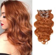 extensions brazilian virgin double copper hair care logo