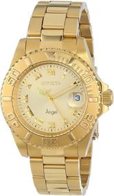 img 3 attached to Invicta Womens Angel Gold Tone Stainless