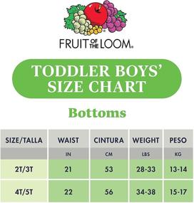 img 1 attached to 🍉 Assorted Boys' Clothing: Fruit of the Loom Stretch 6-Pack with a Variety of Fruit Prints