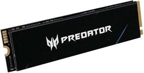 img 1 attached to Acer Predator GM7000 1TB Геймерский SSD PCIe NVMe Gen4 M.2 2280 3D NAND 💻 Внутренний накопитель твердотельный накопитель с плитой охлаждения - Сверхбыстрые скорости до 7,400 Мб/с (GM7000-1TB)