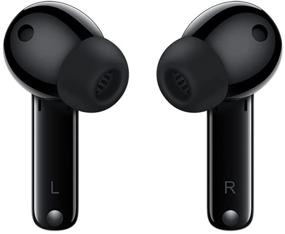 img 2 attached to 🎧 HUAWEI Freebuds 4i: Wireless Earbuds with Active Noise Cancelling & 10H Battery Life in Black