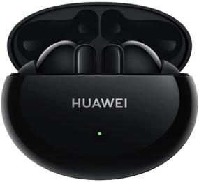 img 1 attached to 🎧 HUAWEI Freebuds 4i: Wireless Earbuds with Active Noise Cancelling & 10H Battery Life in Black