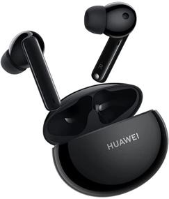 img 4 attached to 🎧 HUAWEI Freebuds 4i: Wireless Earbuds with Active Noise Cancelling & 10H Battery Life in Black