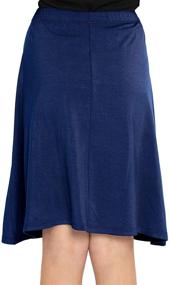 img 2 attached to 👗 Supreme Stretch Comfort: XX Large Girls' Clothing for Maximum Style and Comfort