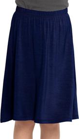 img 4 attached to 👗 Supreme Stretch Comfort: XX Large Girls' Clothing for Maximum Style and Comfort