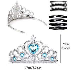 img 1 attached to Tacobear Frozen Princess Costume Accessories