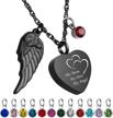heart cremation urn necklaces waterproof logo