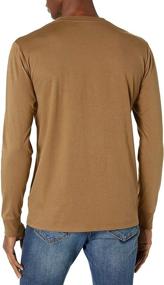 img 2 attached to 👕 Men's Clothing: Goodthreads Standard Cotton Long Sleeve Heather Shirt