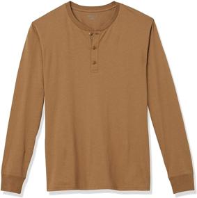 img 4 attached to 👕 Men's Clothing: Goodthreads Standard Cotton Long Sleeve Heather Shirt