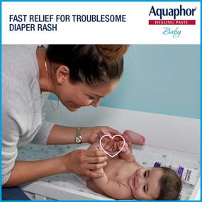 img 3 attached to 👶 Experience Fast Relief with Aquaphor Baby Diaper Rash Paste - 3.5 Oz. Tube