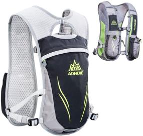 img 4 attached to YAPJEB 5.5L Hydration Pack Backpack: Ideal for Marathon Running, Race Hiking & Outdoor Activities