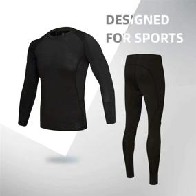 img 2 attached to Athletic Compression Leggings Running Thermal Outdoor Recreation in Hiking & Outdoor Recreation Clothing