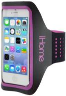 🌸 ihome neon armband - adjustable universal fit, retail packaging - pink logo