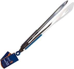 img 4 attached to 🔥 Ignite Deluxe 2-in-1 Stainless Steel Locking Tongs and Spatula (17-inch Long) - Versatile Spatula and Tong Heads - Ideal for Cooking, Grilling, and Barbecue - Non-piercing Food Handling