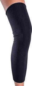 img 1 attached to 🦵 DonJoy Knee Brace Undersleeve with Closed Patella Support - Medium