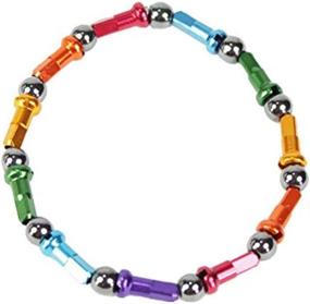 img 1 attached to Velo Bling Designs Bracelet Rainbow