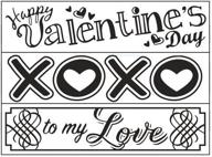 darice valentines embossing folder transparent logo