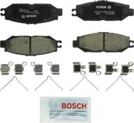 🔵 набор керамических тормозных колодок bosch bc613 quietcast premium: подходит для lexus ls400 1993-2000 года и toyota supra 1995-1998 года (задние) логотип