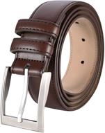 stylish leather single buckle men's accessories by toyris casual logo