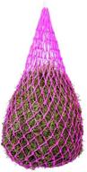 weaver leather slow feed hay net pink, 36-inch: optimize your horse's feeding process with this high-quality hay net logo