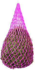 img 1 attached to Weaver Leather Slow Feed Hay Net Pink, 36-Inch: Optimize Your Horse's Feeding Process with this High-Quality Hay Net
