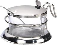 🍶 tablecraft h357 six ounce stainless condiment dispenser logo