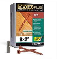 🔩 deck plus hillman 48427 screws: premium quality fasteners for superior deck construction logo