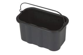 img 1 attached to 🧹 Rubbermaid Commercial Products: 10 Quart Executive Series Cleaning Caddy Organizer, Black - Efficient Supplies Storage Solution