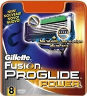 💯 genuine gillette fusion proglide power 8-pack razor blades - authentic by pro logo