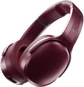 img 4 attached to 🎧 Бордово-красные беспроводные наушники Deep Red Skullcandy Crusher ANC с индивидуальной системой шумоподавления - Повысьте качество своего звука