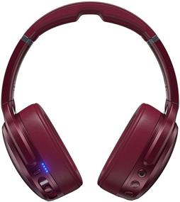 img 3 attached to 🎧 Бордово-красные беспроводные наушники Deep Red Skullcandy Crusher ANC с индивидуальной системой шумоподавления - Повысьте качество своего звука