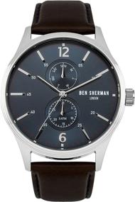 img 3 attached to Ben Sherman WB047UBR Spitalfields Leather