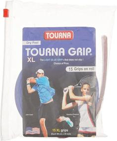 img 2 attached to Upgrade Your Tennis Game with Tourna Grip XL Original Dry Feel Tennis Grip