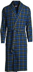 img 1 attached to 👕 Lands End Regular Cobalt Flannel Shirt